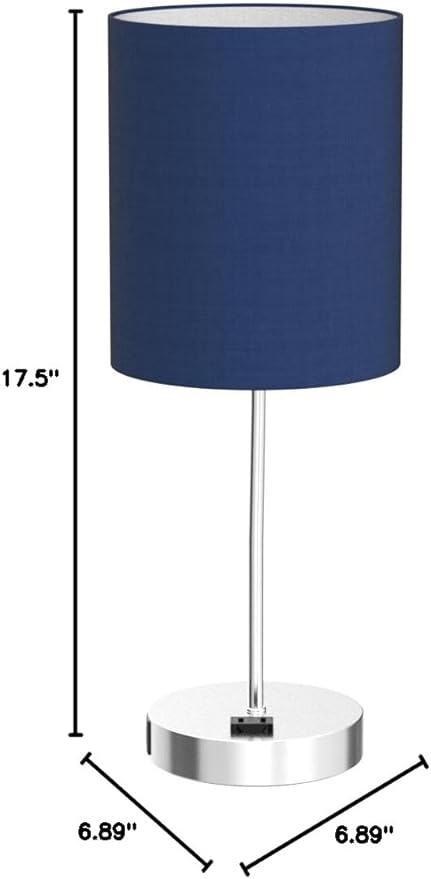 ๐ฎ๐ฌ๐ฎ๐ฏ ๐ก๐๐ช Set of 2 Touch Control Table Lamps with 2 USB & AC Outlet, 3-Way Dimmable Bedside Nightstand Lamps for Bedroom Living Room Nursery, 800 Lumens 5000K Daylight Bulbs Included - LeafyLoom