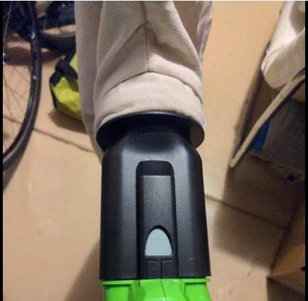 31101810 Blower Debris Vacuum Bag, Compatible with Greenworks Vacuum Bag 24022 24072 Leaf Blower Vacuum Debris White Cloth Bag w/Zipper,Replace 31103148 - LeafyLoom