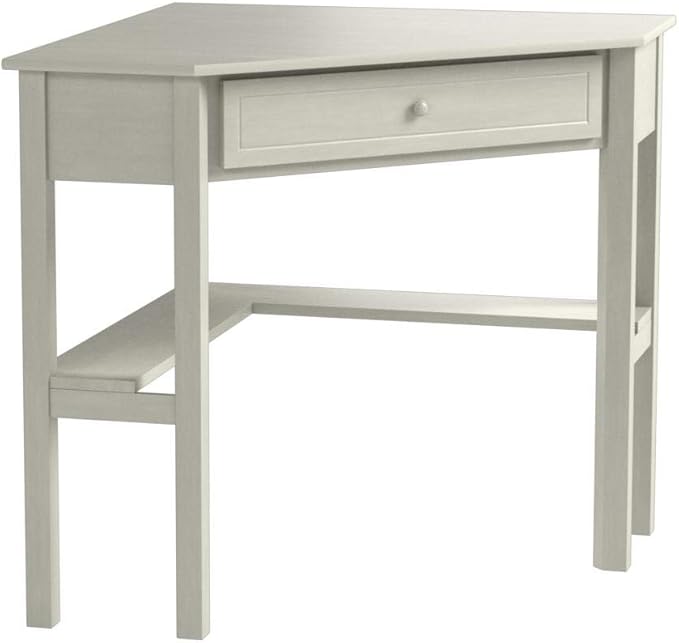 Giantex with One Drawer and One Storage Shelf, White Finish - LeafyLoom