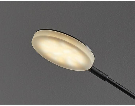 Adesso Home 2150-01 Contemporary Modern LED Desk Lamp from Grover Collection in Black Finish, 4.75 inches - LeafyLoom