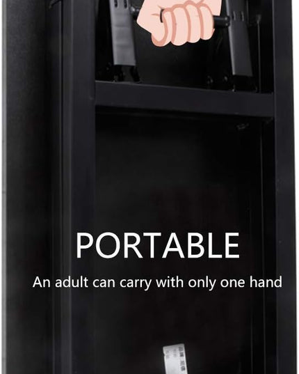 Need Folding Desk - 31 1/2" No Assembly Foldable Small Computer Table,Sturdy and Heavy Duty Writing Desk for Small Spaces, Black&Black Frame - LeafyLoom