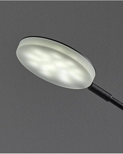 Adesso Home 2150-01 Contemporary Modern LED Desk Lamp from Grover Collection in Black Finish, 4.75 inches - LeafyLoom