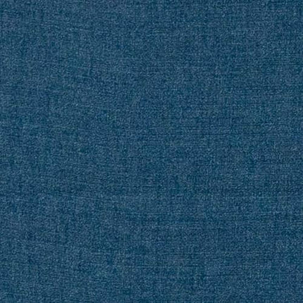 East West Furniture NOFL3-BLK-21 3 Piece Modern Dining Set Contains a Rectangle Wooden Table with Butterfly Leaf and 2 Blue Linen Fabric Upholstered Chairs, 32x54 Inch - LeafyLoom