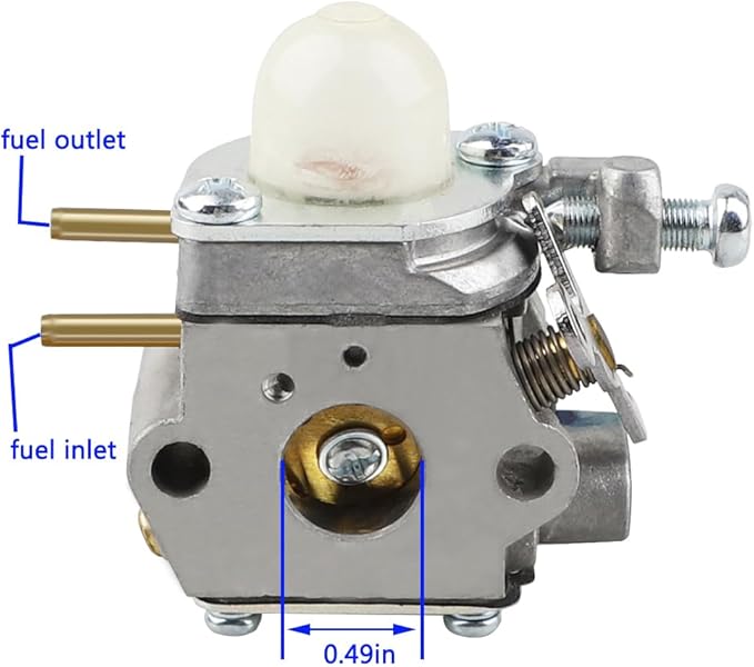 Carburetor for Craftsman b2200 b2000 b210 Leaf Blower CMXGAAM204101 41AR25B2793 CMXGAAMR25BL 41BR25BL793 CMXGAAMRBL25 41ARBL25793 CMXGAAMRBL25 41BRBL25793 Engine - LeafyLoom