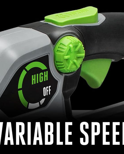 EGO LB6703 670 CFM 180 MPH 56V Lithium-Ion Cordless Electric Variable-Speed Blower Kit with 4.0Ah Battery and 320W Charger Included, Black - LeafyLoom