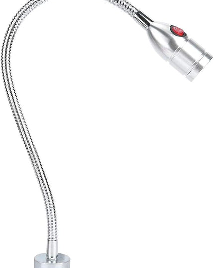 CHICIRIS 3W Flexible Lamp, LED Desk Lamp, Home Sewing Machine Light with Magnetic Base, Flexible Eye Work Lamp for Machine Tools Workbench Reading Lamp - LeafyLoom