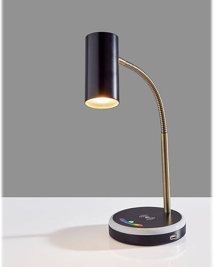 Shayne LED Wireless Charging Desk Lamp - LeafyLoom