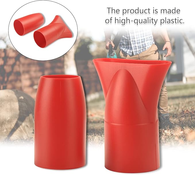 Leaf Blower Flat Tip Nozzle and Flare Nozzle Tip for Milwaukee M18 2724-20 & 2724-21 Fuel Leaf Blower, Work for Drying, Blow-Drying -Leaf Blower Flat Nozzle Tip - LeafyLoom