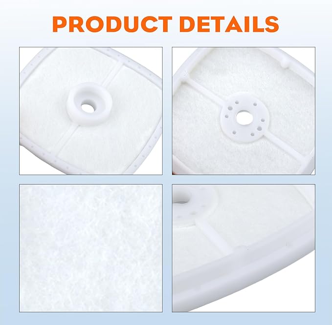 HIPA PB-200 Air Filter Tune Up Kit for ECHO Blower PB200 PB2100 ES-210 ES210 ES2100 PB201 ES2400 ES211 PB2455 PB2155 SHC211 SHC212 SHC1700 SHC210 SHC2100 Hedge Clipper - LeafyLoom