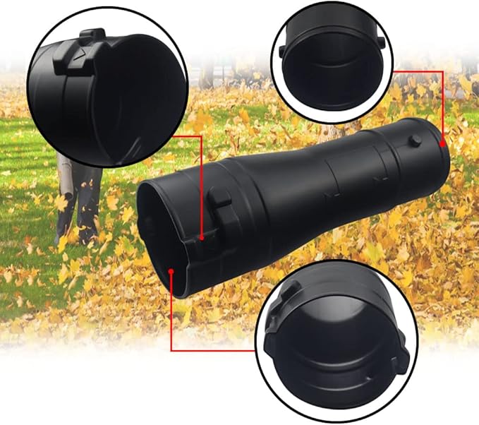 191L13-5 191B21-6 Blower Nozzle and 197889-6 Flat End Nozzle Compatible with Makita X2 36V hand held Blower, use for XBU02Z - one-click installation (GROUP) - LeafyLoom