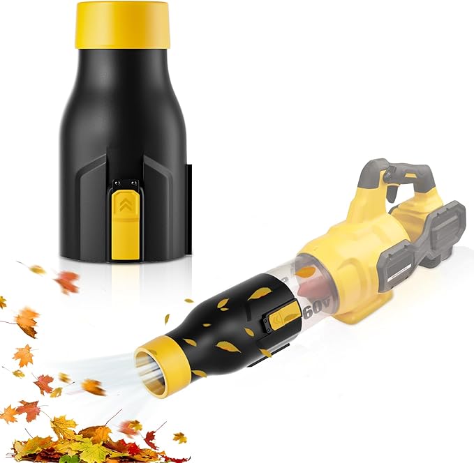 Blower Nozzle for Dewalt 60V MAX Leaf Blower(DCBL772X1 DCBL772B DCMBA572N), Car Drying Nozzle for Dewalt 60V- Bare Nozzle 1 Pack - LeafyLoom