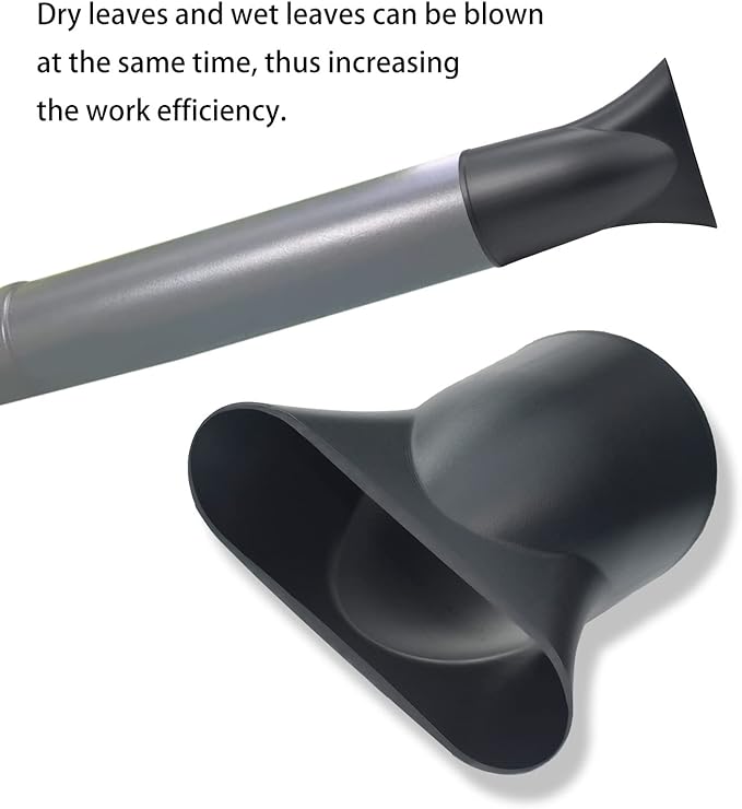 Leaf Blower Flat Nozzle Compatible with RYOBI RY40408 and RY40408VNM 40-Volt Cordless Leaf Blower, Enhance Blower Flat Airflow. - LeafyLoom