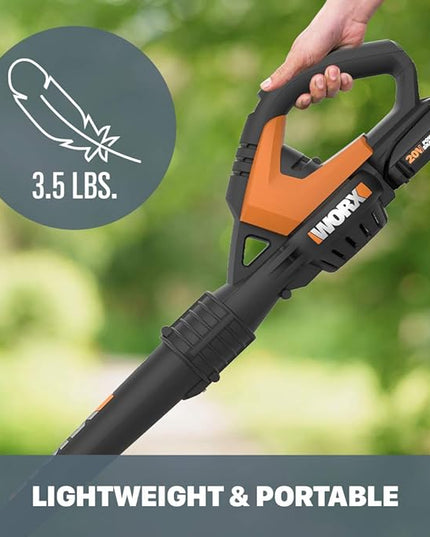Worx WG545.9 20V Work Air Lithium Multi-Purpose Blower/Sweeper/Cleaner Tool ONLY - LeafyLoom