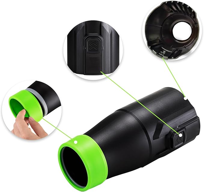 Car Drying Nozzle for EGO Blower - Perfect Attachment for EGO Leaf Blower Drying (1 Pack,for EGO Power+ 530/575/580/585/615/650/765 CFM Blower, no tool) - LeafyLoom