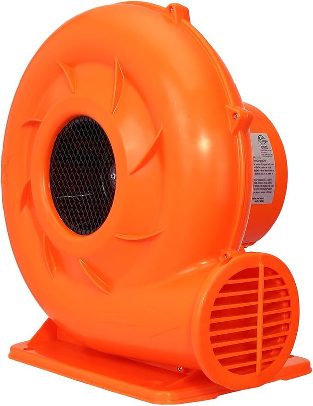 VEVOR Air Blower, 2-Speed Inflatable Blower, 1HP and 1.2HP, Portable and Powerful Bounce House Blower, Commercial Bouncy Castle Electric Blower, Used for Inflatable Bouncy Castle and Jump Slides - LeafyLoom