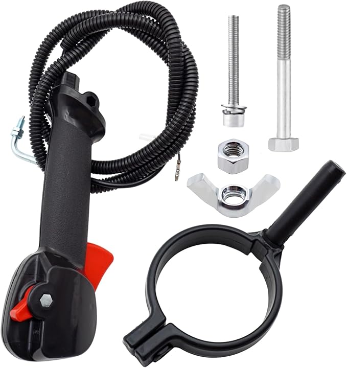 Throttle Control Lever Assembly Fits for Redmax Backpack Leaf Blowers,for EBZ6500RH EBZ7500RH EBZ8500RH,Replace part number 577241201-1 year warranty  - LeafyLoom