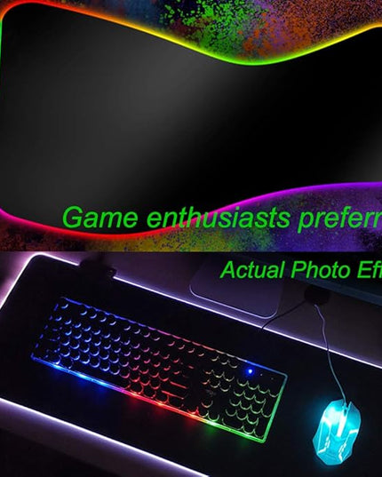 Need Gaming Desk- 47" All-in-one Gamer Computer Table with Headphone Hook/Cup Holder, Professional Game PC Workstation, AC14-12060LBPRO-ND - LeafyLoom