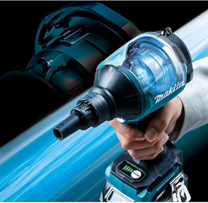 Makita AS001GZ Rechargeable Air Duster, Compatible with 40 Vmax (main unit only). *Battery, charger, and case sold separately - LeafyLoom