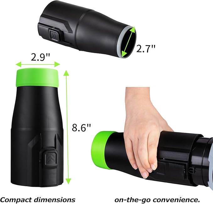 Car Drying Nozzle for EGO Blower - Perfect Attachment for EGO Leaf Blower Drying (1 Pack,for EGO Power+ 530/575/580/585/615/650/765 CFM Blower, no tool) - LeafyLoom