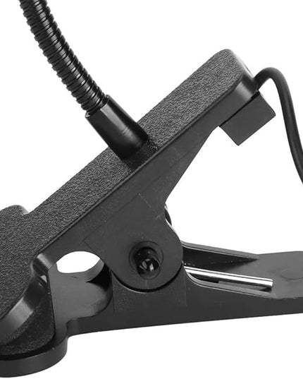 LED Desk Lamp Foldable USB Rechargeable Table Light Bedside Night Lamp Small Clip Lamp Eye Care Reading Light Dimmable Beauty Lamp for Bedroom Office - LeafyLoom