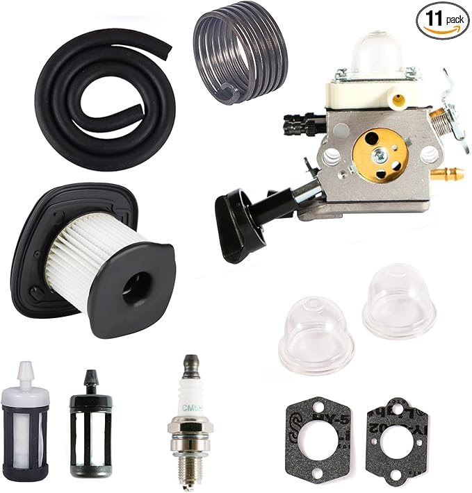 BG86 Carburetor for STIHL SH86 SH86C BG86 BG86C BG86CE BG86Z BG86CEZ Leaf Blower Replace Zama C1M-S261B C1M-S261C 4241-120-0623 4241-120-0616 Carb - with Air Filter Kit - LeafyLoom
