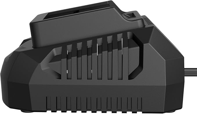 Battery Charger, Replacement 21V Charger for LAZYBOI Cordless Leaf Blower, Multi-Protection Safety System with 1-Hour Fast Charge - LeafyLoom