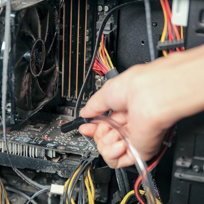 Makita AS001GZ Rechargeable Air Duster, Compatible with 40 Vmax (main unit only). *Battery, charger, and case sold separately - LeafyLoom