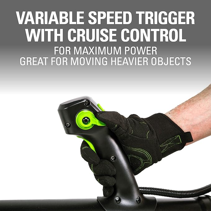 Greenworks 80V (180 MPH / 610 CFM / 75+ Compatible Tools) Cordless Brushless Backpack Blower, 2.5Ah Battery and Rapid Charger Included, Green/Black - LeafyLoom