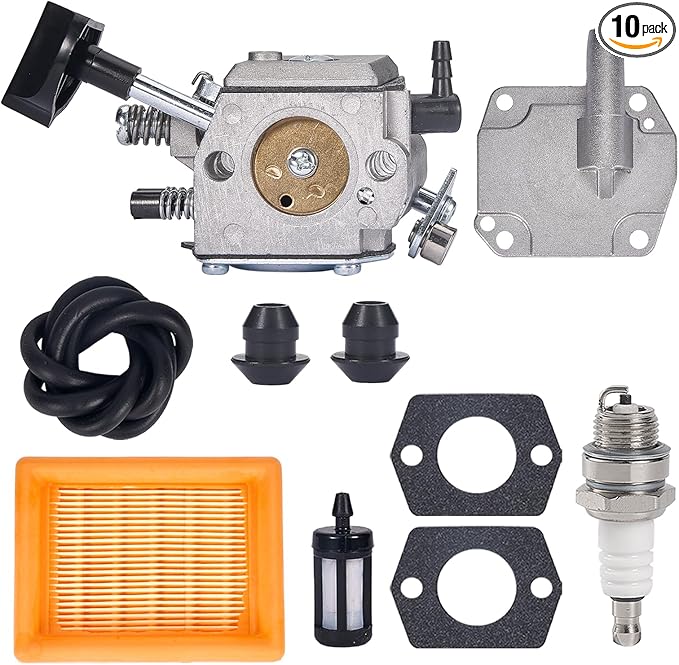BR420 BR340 Carburetor Kit for Stihl SR320 SR340 SR380 SR400 SR420 BR320 BR380 BR400 Backpack Blower Replaces HD-4A HD-4B HD-13B Carb 4203-120-0603 4203-120-0605 - LeafyLoom
