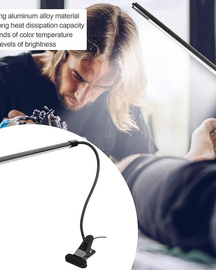 Desk Lamp Clip Light, Usb Clip‑On Led Table Clip Clip Light Dimmable Book Lights Dimmable Tattoo For Desk For Desk Lamps Lamps Nail Art Desk Lamp - LeafyLoom