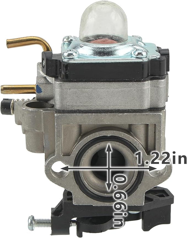 308054121 Carburetor Fits for Ryobi RY25AXB 25cc Gas Jet Fan Blower with Gasket Fuel Line Filter - LeafyLoom