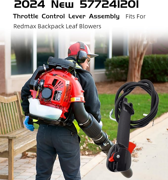 Throttle Control Lever Assembly Fits for Redmax Backpack Leaf Blowers,for EBZ6500RH EBZ7500RH EBZ8500RH,Replace part number 577241201-1 year warranty  - LeafyLoom