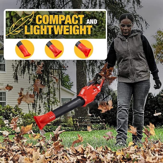 Flat Nozzle for Milwaukee M18 Fuel Leaf Blower, Work for Milwaukee M18 2724-20 & 2724-21(1 Pack, no Tool) - LeafyLoom