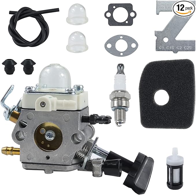 BG86 Carburetor for Stihl SH56 SH56C SH86 SH86C BG86 Blowers Compatible with Stihl BG86 Carburetor, Stihl BG86 Blower Carburetor, Stihl BG86 carb, BG86 Blower Zama s261b C1M-S261B - LeafyLoom