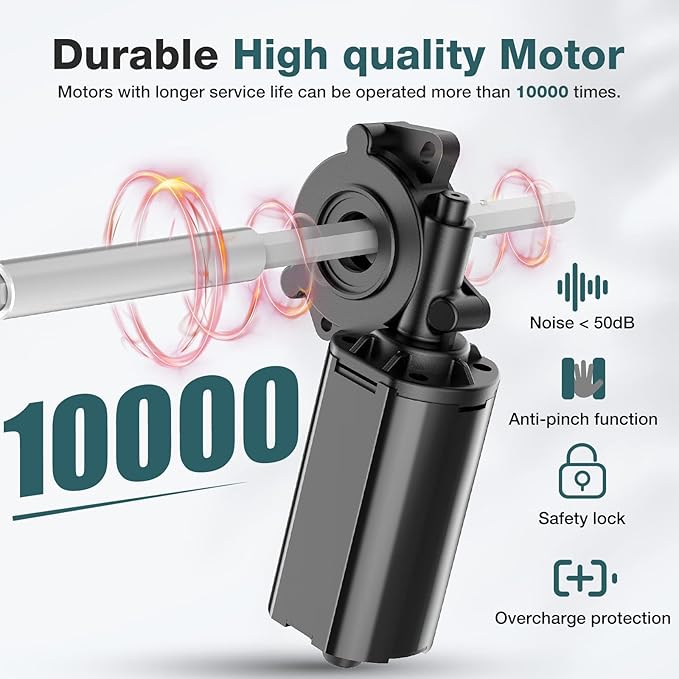 Sweetcrispy 55 x 24in Adjustable Height Electric Standing Computer Home Office Desk Ergonomic Workstation with 3 Memory Controller, 55"x24", Rustic Brown+Black - LeafyLoom