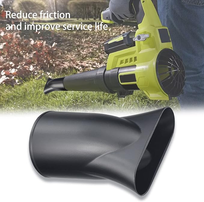 Leaf Blower Flat Nozzle Compatible with RYOBI RY40408 and RY40408VNM 40-Volt Cordless Leaf Blower, Enhance Blower Flat Airflow. - LeafyLoom