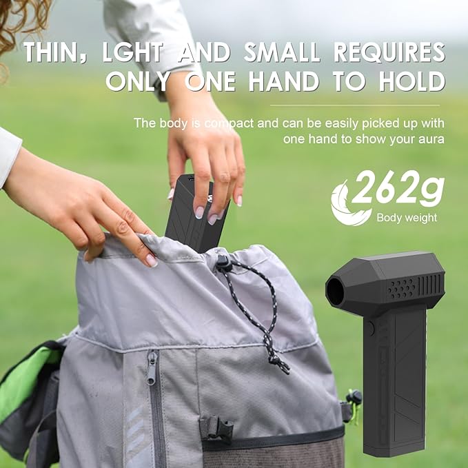 jet dry blower, jet dry mini blower, Electric Air Duster, jet fan 120000 RPM Wind Speed, jet blower car dryer for Car,Cleaning, Camping. - LeafyLoom