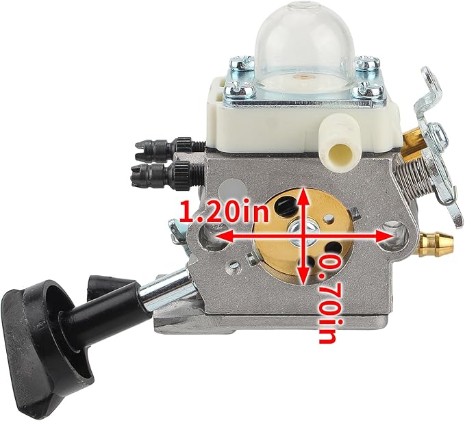 BG86 Carburetor for Stihl BG86 BG86C SH86 SH86C BG86CE BG86Z replace for 4241 120 0616, 4241 120 0607, 4241 120 0600, for Zama C1M-S261B, C1M-S261C with Muffler Stub Spark Arrestor w/Screen - LeafyLoom