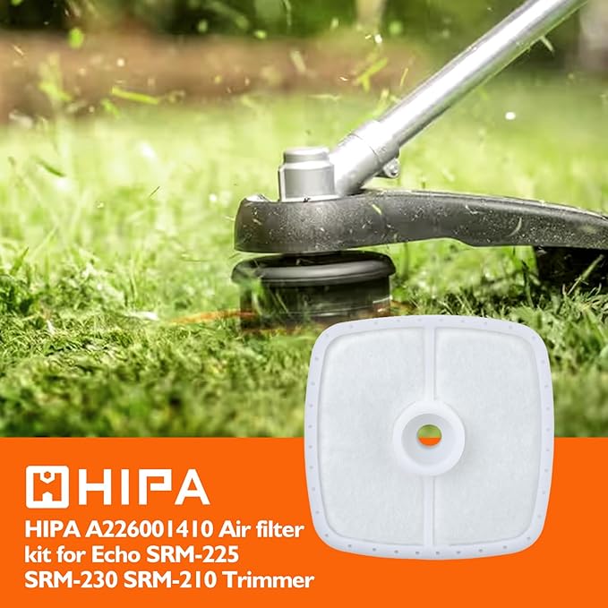 HIPA PB-200 Air Filter Tune Up Kit for ECHO Blower PB200 PB2100 ES-210 ES210 ES2100 PB201 ES2400 ES211 PB2455 PB2155 SHC211 SHC212 SHC1700 SHC210 SHC2100 Hedge Clipper - LeafyLoom