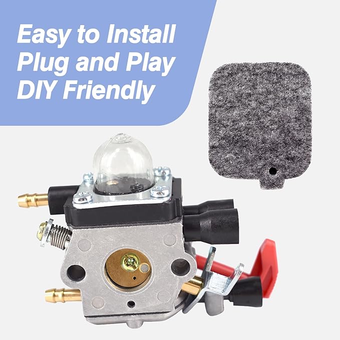 BG50 Carburetor Assembly Compatible with Stihl Leaf Blower BG50 BG65 SH55 SH85 OE: 42291200650 42291200608 - LeafyLoom