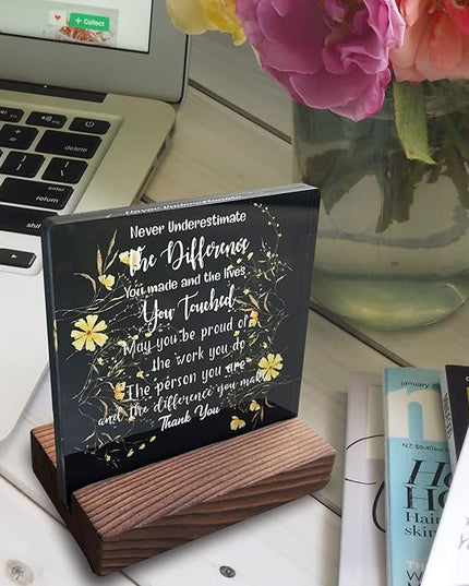 Going Away Gift For Coworker Thank You Presents for Employee Coworker Leaving Gifts for Women Mentor Appreciation Gifts Farewell Gifts for Boss Friends Teacher Goodbye Gifts For Coworkers ads4 - LeafyLoom