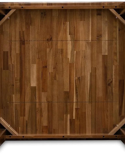 East West Furniture OXLA3-AWA-05 Oxford 3 Piece Room Furniture Set Consist of a Square Dining Table and 2 Upholstered Chairs, 36x36 Inch - LeafyLoom