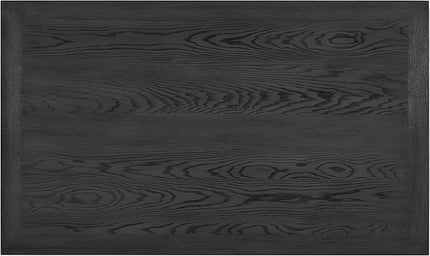 6-Piece Wood Dining Table Set with 4 Upholstered Chairs and Bench, for Kitchen Living Room, Farmhouse Rustic Style, 60" L x 36" W x 30" H, White+Gray(PU Leather) - LeafyLoom