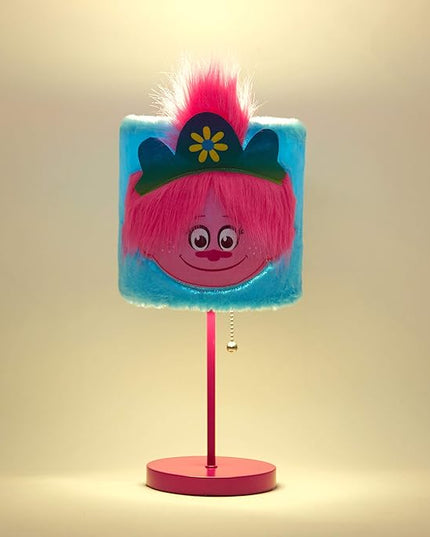 Idea Nuova Trolls Plush Shade Table Lamp - LeafyLoom