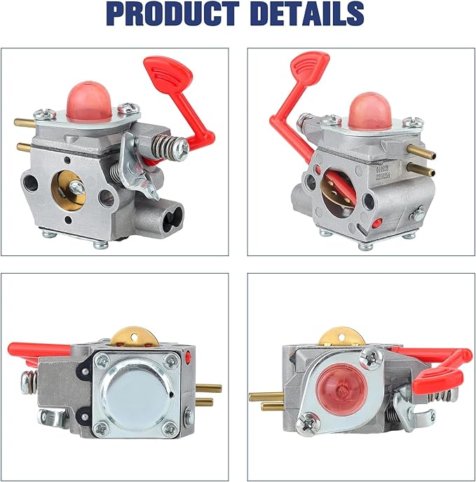 WT-875 545081855 Carburetor for Craftsman Poulan Pro 25CC Blower BVM200C BVM200VS P200C GBV325 P325 200mph Blower - LeafyLoom