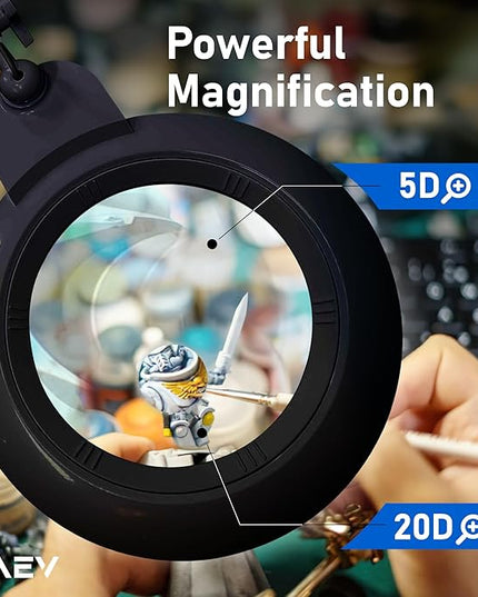 5D/20D Diopter Acrylic Lens - Black - LeafyLoom