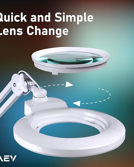 5D/20D Diopter Acrylic Lens - White - LeafyLoom