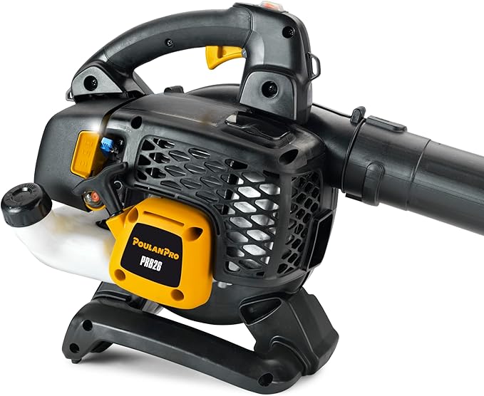 Poulan Pro Poulan Pro PRB26 25cc 2-Cycle Gas 470 CFM 200 MPH Handheld Leaf Blower - LeafyLoom