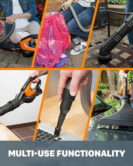 Worx WG545.9 20V Work Air Lithium Multi-Purpose Blower/Sweeper/Cleaner Tool ONLY - LeafyLoom