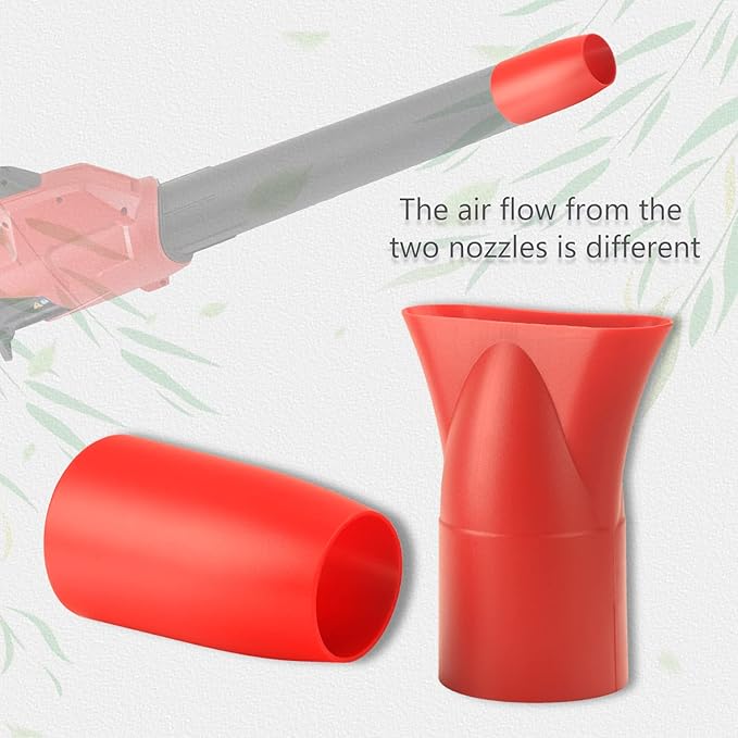 Leaf Blower Flat Tip Nozzle and Flare Nozzle Tip for Milwaukee M18 2724-20 & 2724-21 Fuel Leaf Blower, Work for Drying, Blow-Drying -Leaf Blower Flat Nozzle Tip - LeafyLoom